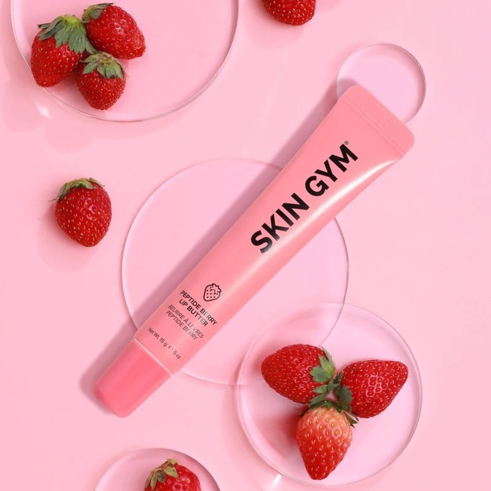 New! Skin Gym Berry Peptide Lip Butter